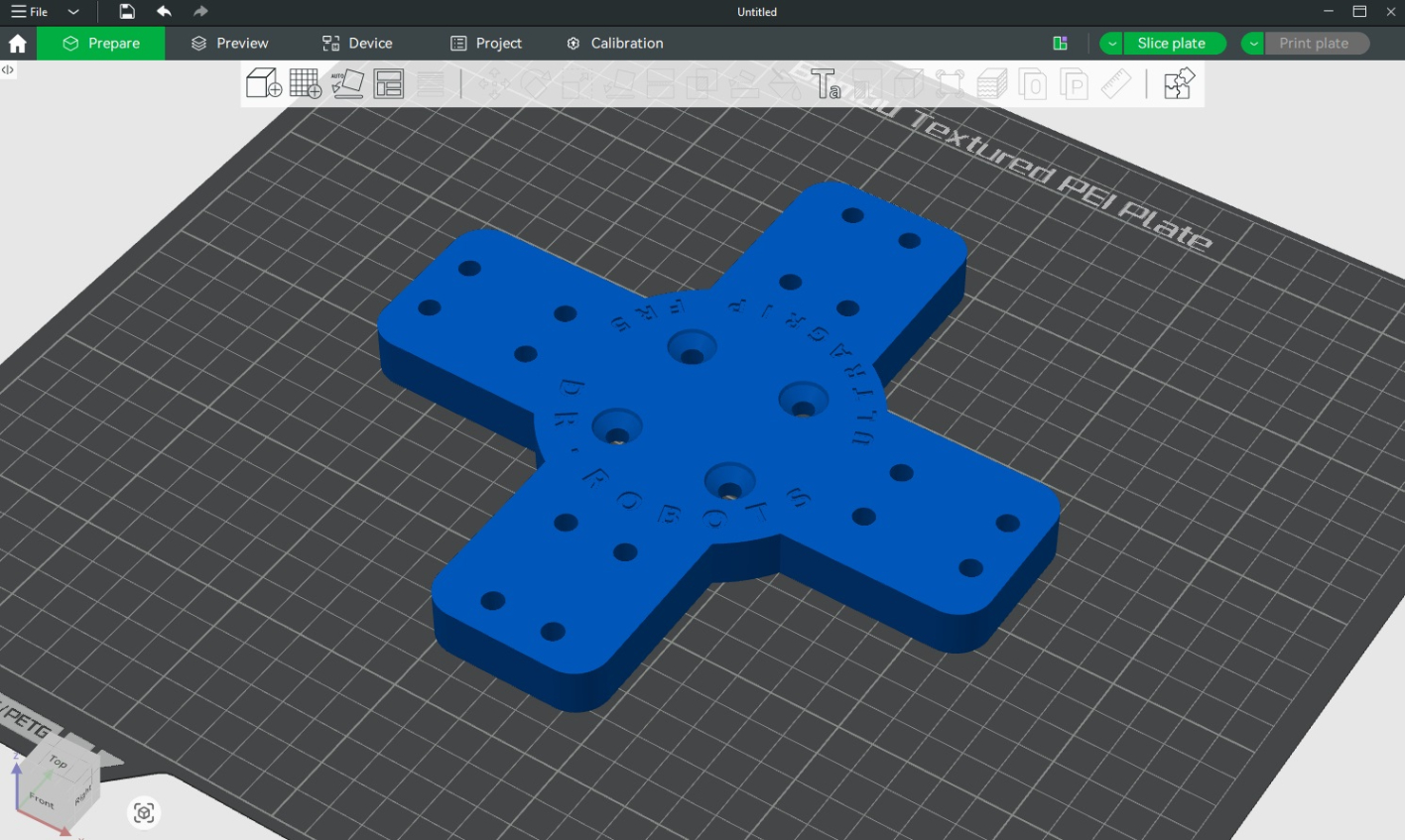 4x holder – back side